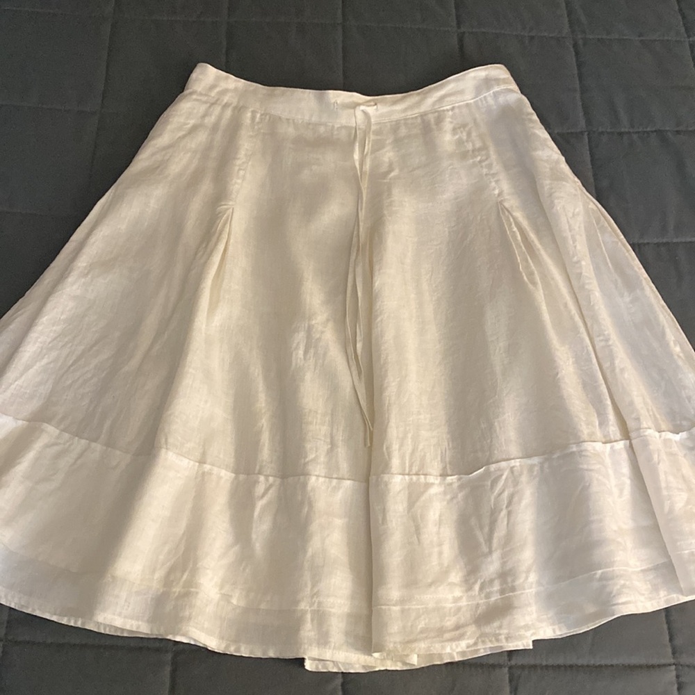 Banana Republic Linen Flair Skirt